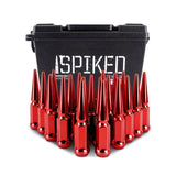 Kies-Motorsports Mishimoto Mishimoto Steel Spiked Lug Nuts M12x1.5 20pc Set - Red