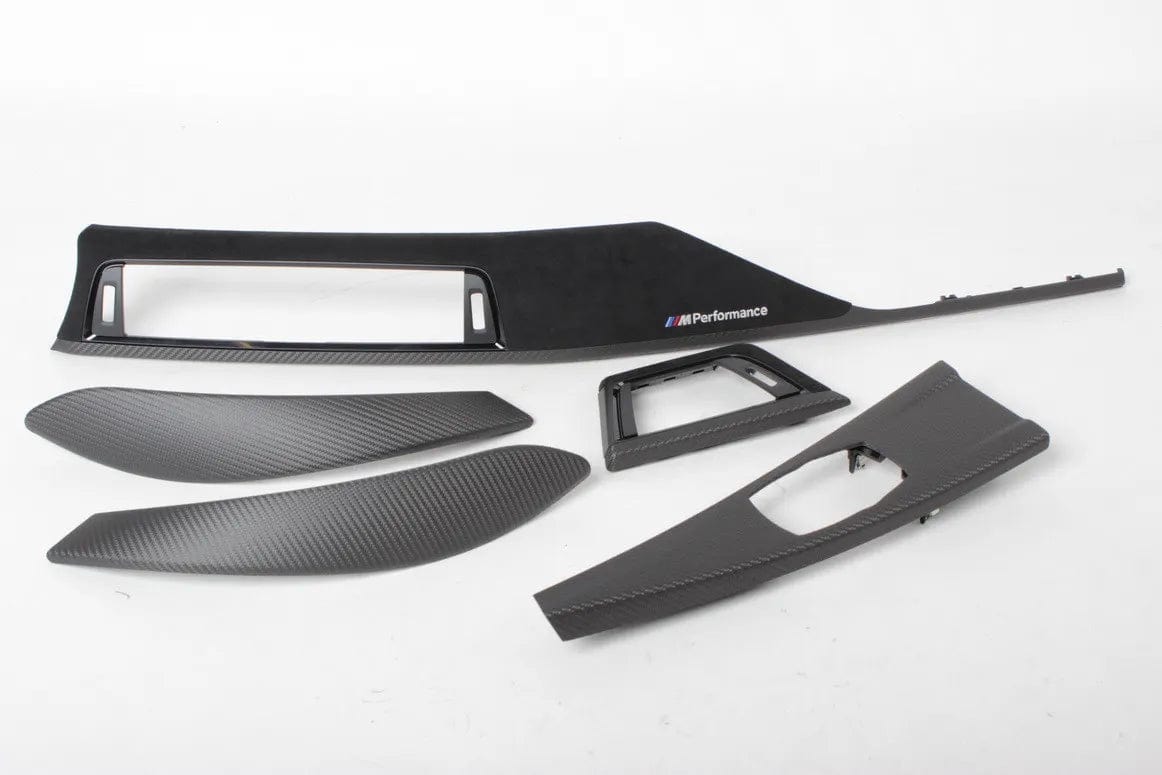 Kies-Motorsports NEW Kies Carbon Genuine BMW F32 4 Series M Performance Carbon Fiber and Alcantara Interior Trim Kit