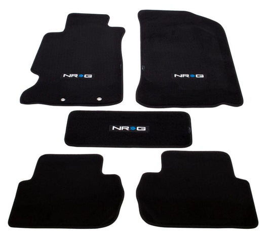 Kies-Motorsports NRG NRG Floor Mats - 02-06 Acura RSX (NRG Logo) - 5pc.