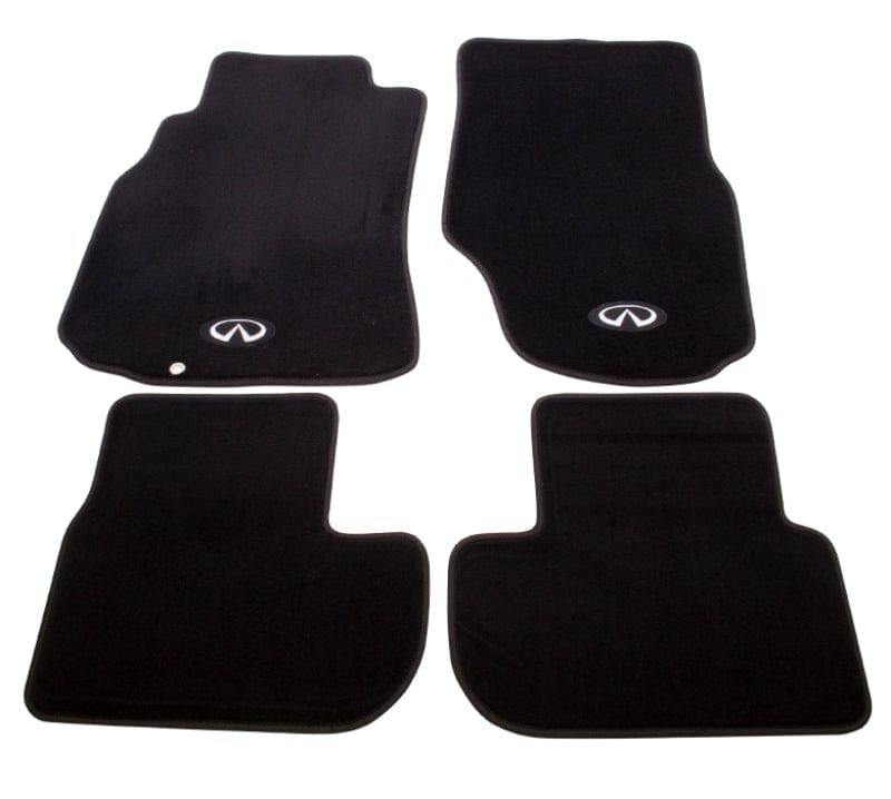 Kies-Motorsports NRG NRG Floor Mats - 03-06 G35 (Infiniti Emblem Logo) - 4pc.