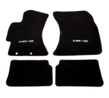 Kies-Motorsports NRG NRG Floor Mats - 2009-2011 Subaru Impreza WRX/STi (NRG Logo) - 4pc.