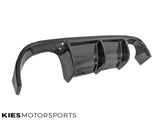 Kies-Motorsports Overstock BMW 3 Series (F30) M3 Conversion VSX Carbon Fiber Rear Diffuser (3 Piece)