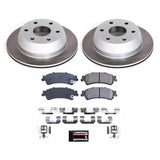 Kies-Motorsports PowerStop Power Stop 00-02 GMC Yukon XL 1500 Rear Semi-Coated Rotor Kit