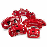 Kies-Motorsports PowerStop Power Stop 00-02 Toyota Celica Front Red Caliper - Pair w/Bracket