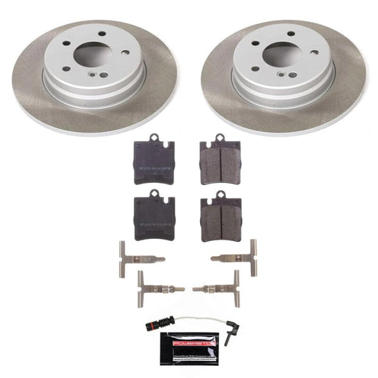 Kies-Motorsports PowerStop Power Stop 00-03 Mercedes-Benz CLK430 Rear Semi-Coated Rotor Kit