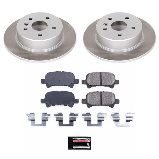 Kies-Motorsports PowerStop Power Stop 00-04 Toyota Avalon Rear Semi-Coated Rotor Kit