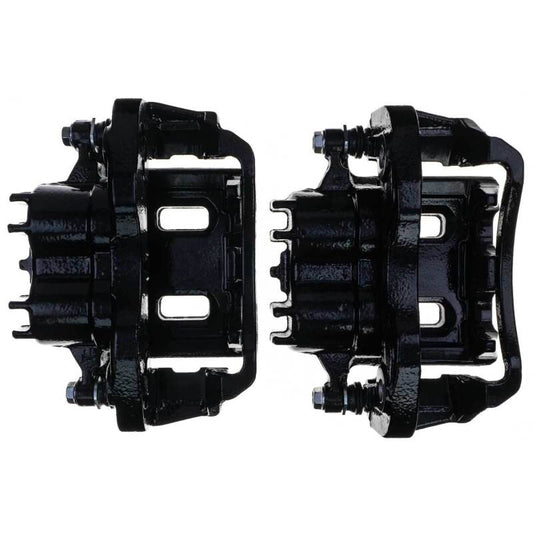 Kies-Motorsports PowerStop Power Stop 00-05 Ford Excursion Rear Black Caliper - Pair w/Bracket