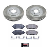 Kies-Motorsports PowerStop Power Stop 00-05 Pontiac Bonneville Front Semi-Coated Rotor Kit