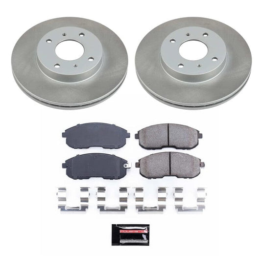 Kies-Motorsports PowerStop Power Stop 00-06 Nissan Sentra Front Semi-Coated Rotor Kit