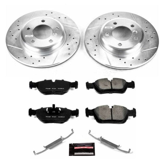 Kies-Motorsports PowerStop Power Stop 01-05 BMW 325xi Front Z23 Evolution Sport Brake Kit