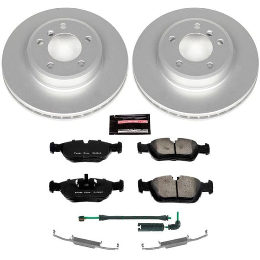 Kies-Motorsports PowerStop Power Stop 01-05 BMW 325xi Front Z23 Evolution Sport Coated Brake Kit