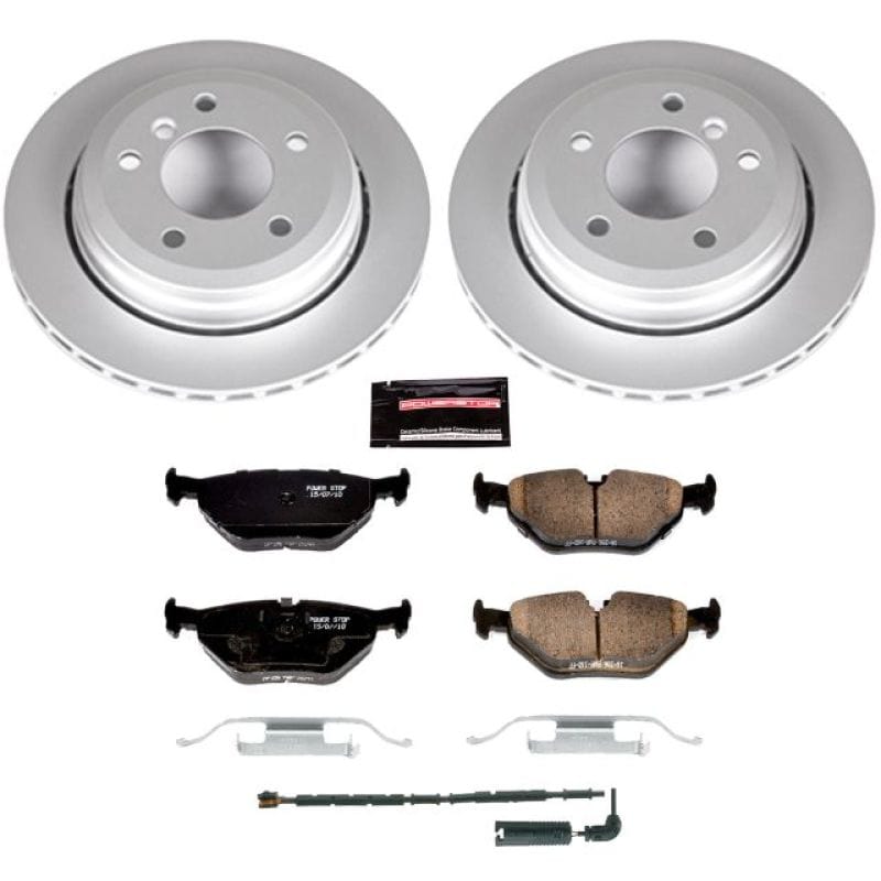 Kies-Motorsports PowerStop Power Stop 01-05 BMW 325xi Rear Z23 Evolution Sport Coated Brake Kit