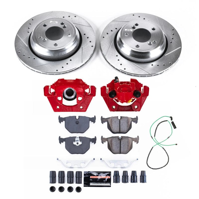 Kies-Motorsports PowerStop Power Stop 01-06 BMW M3 Rear Z23 Evolution Kit w/Calipers