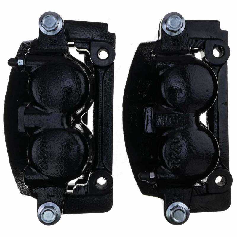 Kies-Motorsports PowerStop Power Stop 04-05 Ford F-150 Front Black Caliper - Pair w/Bracket