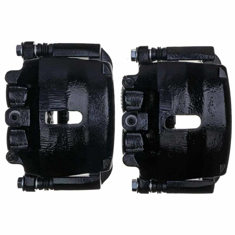 Kies-Motorsports PowerStop Power Stop 04-05 Ford F-150 Front Black Caliper - Pair w/Bracket