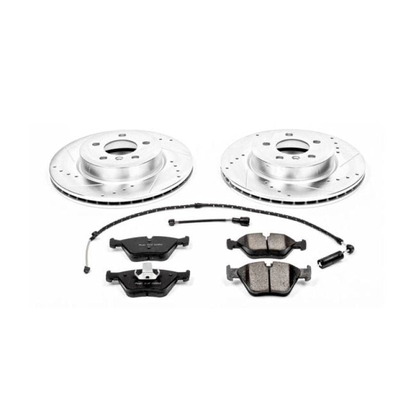 Kies-Motorsports PowerStop Power Stop 04-10 BMW X3 Front Z23 Evolution Sport Brake Kit