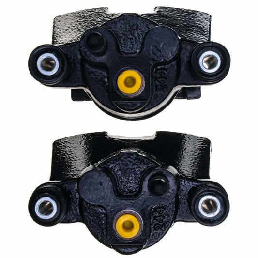 Kies-Motorsports PowerStop Power Stop 04-11 Ford F-150 Rear Black Caliper - Pair w/o Bracket