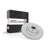 Kies-Motorsports PowerStop Power Stop 05-06 Mitsubishi Outlander Front Evolution Coated Rotor