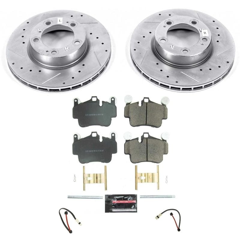 Kies-Motorsports PowerStop Power Stop 06-08 Porsche 911 Front Z23 Evolution Sport Brake Kit