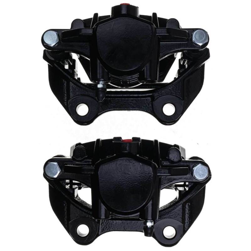 Kies-Motorsports PowerStop Power Stop 06-11 Cadillac DTS Rear Black Caliper - Pair w/Bracket