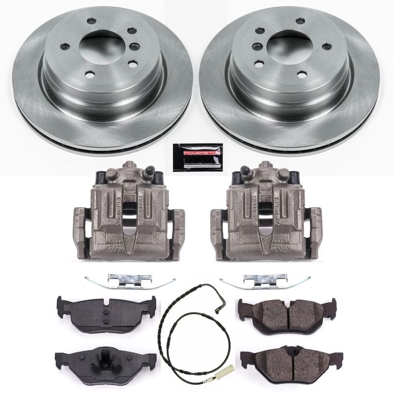 Kies-Motorsports PowerStop Power Stop 07-10 BMW 328i Rear Autospecialty Brake Kit w/Calipers