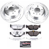 Kies-Motorsports PowerStop Power Stop 07-10 BMW 328i Rear Z26 Street Warrior Brake Kit