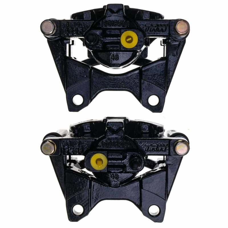 Kies-Motorsports PowerStop Power Stop 07-11 Dodge Nitro Rear Black Caliper - Pair w/Bracket