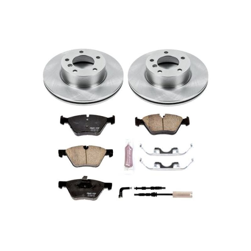 Kies-Motorsports PowerStop Power Stop 08-10 BMW 128i Front Autospecialty Brake Kit