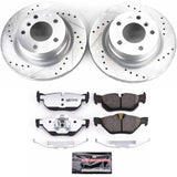 Kies-Motorsports PowerStop Power Stop 08-10 BMW 128i Rear Z26 Street Warrior Brake Kit