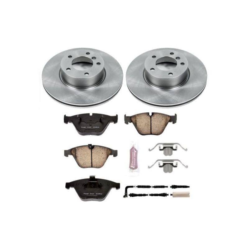 Kies-Motorsports PowerStop Power Stop 08-10 BMW 328i Front Autospecialty Brake Kit