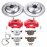 Kies-Motorsports PowerStop Power Stop 10-04 BMW X3 Rear Z26 Street Warrior Brake Kit w/Calipers