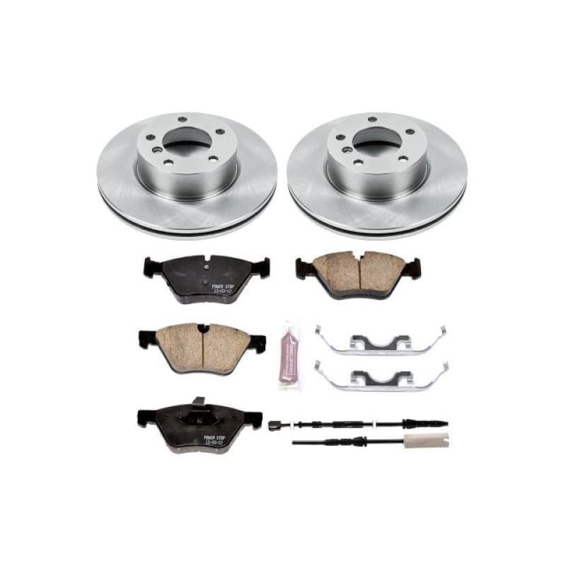 Kies-Motorsports PowerStop Power Stop 10-13 BMW 128i Front Autospecialty Brake Kit