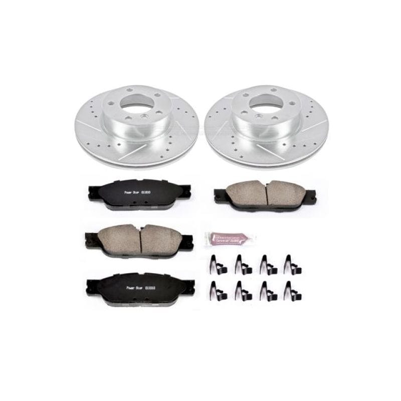 Kies-Motorsports PowerStop Power Stop 10-13 BMW 128i Front Z23 Evolution Sport Brake Kit