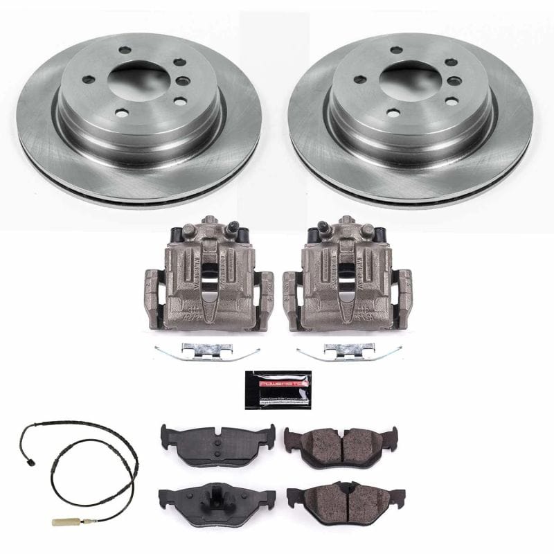 Kies-Motorsports PowerStop Power Stop 11-13 BMW 328i Rear Autospecialty Brake Kit w/Calipers