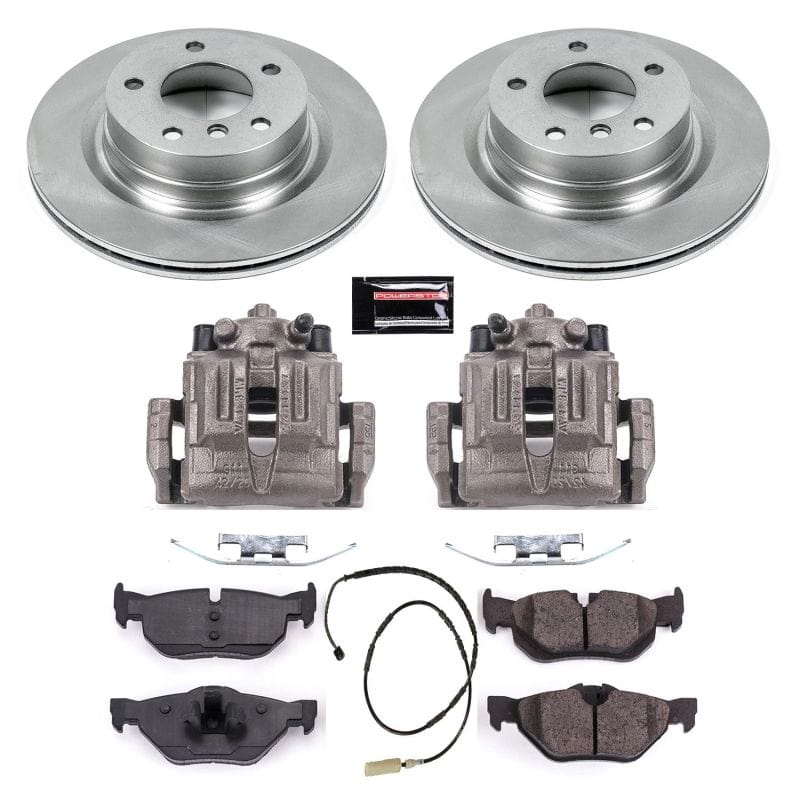 Kies-Motorsports PowerStop Power Stop 11-13 BMW 328i Rear Autospecialty Brake Kit w/Calipers