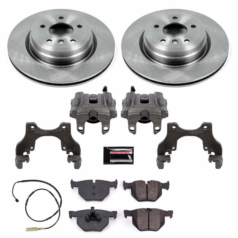 Kies-Motorsports PowerStop Power Stop 11-13 BMW 335i Rear Autospecialty Brake Kit w/Calipers