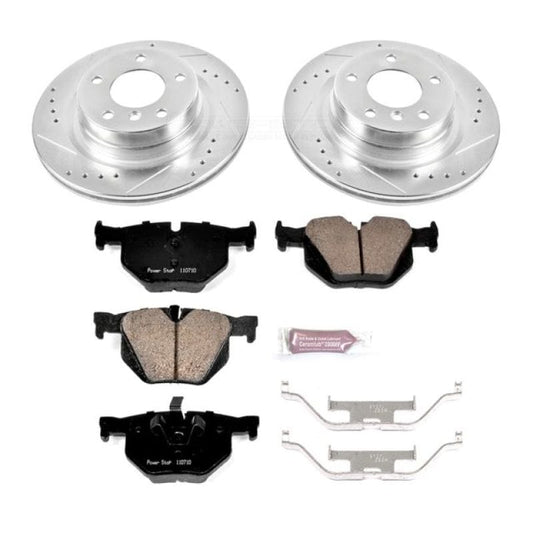 Kies-Motorsports PowerStop Power Stop 11-13 BMW 335i Rear Z23 Evolution Sport Brake Kit