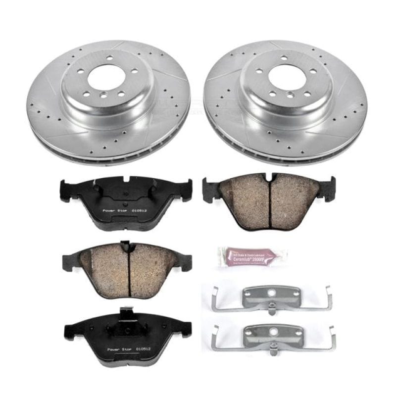 Kies-Motorsports PowerStop Power Stop 11-13 BMW 335i xDrive Front Z23 Evolution Sport Brake Kit