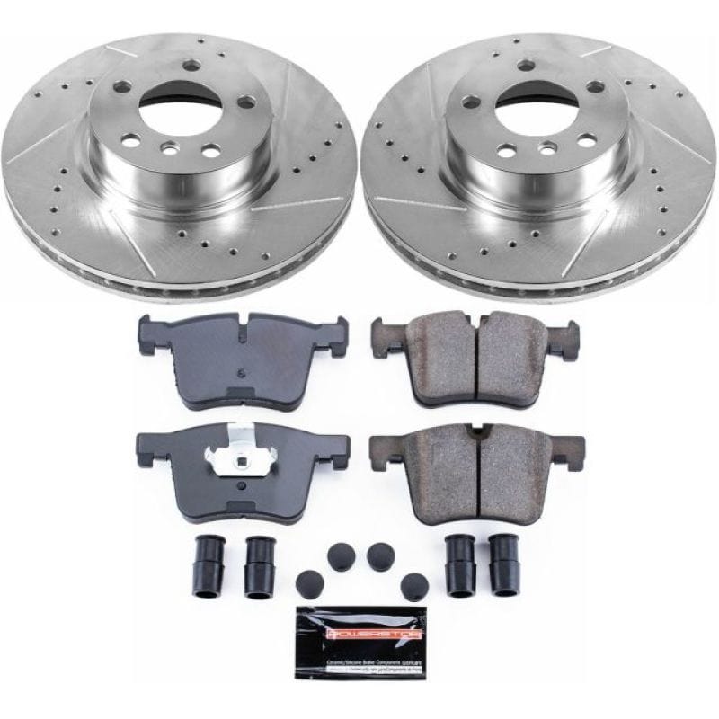 Kies-Motorsports PowerStop Power Stop 11-17 BMW X3 Front Z23 Evolution Sport Brake Kit