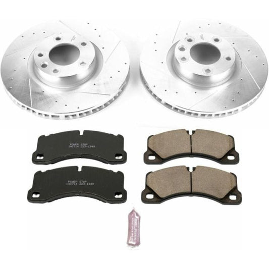 Kies-Motorsports PowerStop Power Stop 11-18 Porsche Cayenne Front Z23 Evolution Sport Brake Kit