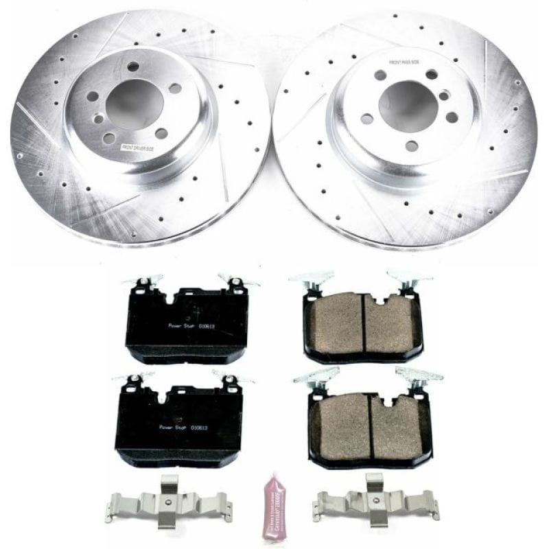 Kies-Motorsports PowerStop Power Stop 12-15 BMW 335i Front Z23 Evolution Sport Brake Kit