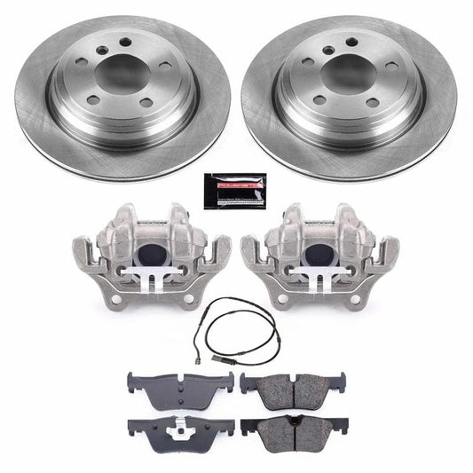 Kies-Motorsports PowerStop Power Stop 13-18 BMW 320i xDrive Rear Autospecialty Brake Kit w/Calipers