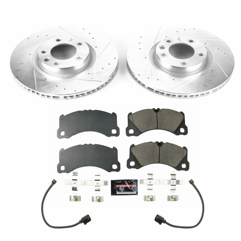 Kies-Motorsports PowerStop Power Stop 13-18 Porsche Cayenne Front Z23 Evolution Sport Brake Kit