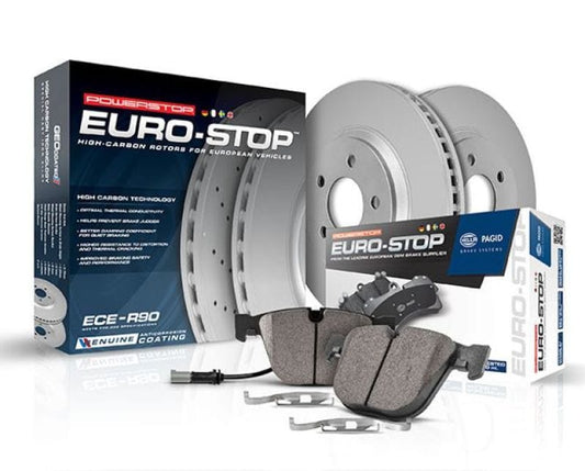 Kies-Motorsports PowerStop Power Stop 14-15 BMW 228i Front Euro-Stop Brake Kit