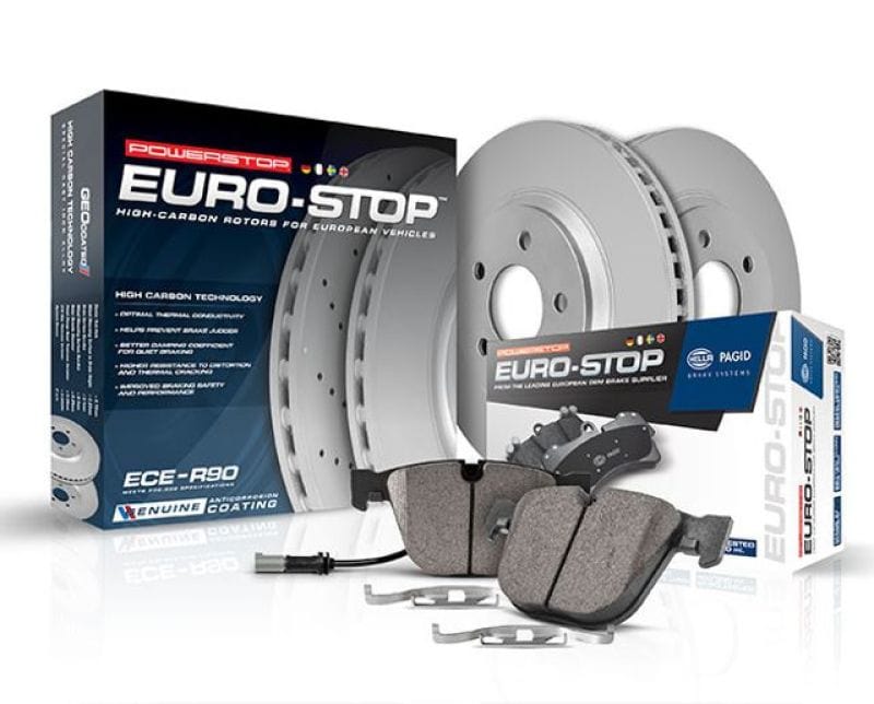 Kies-Motorsports PowerStop Power Stop 14-16 BMW 228i Front Euro-Stop Brake Kit