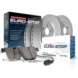 Kies-Motorsports PowerStop Power Stop 14-16 BMW 228i Front Euro-Stop Brake Kit