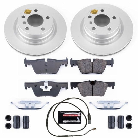 Kies-Motorsports PowerStop Power Stop 14-16 BMW 228i Rear Z23 Evolution Sport Coated Brake Kit