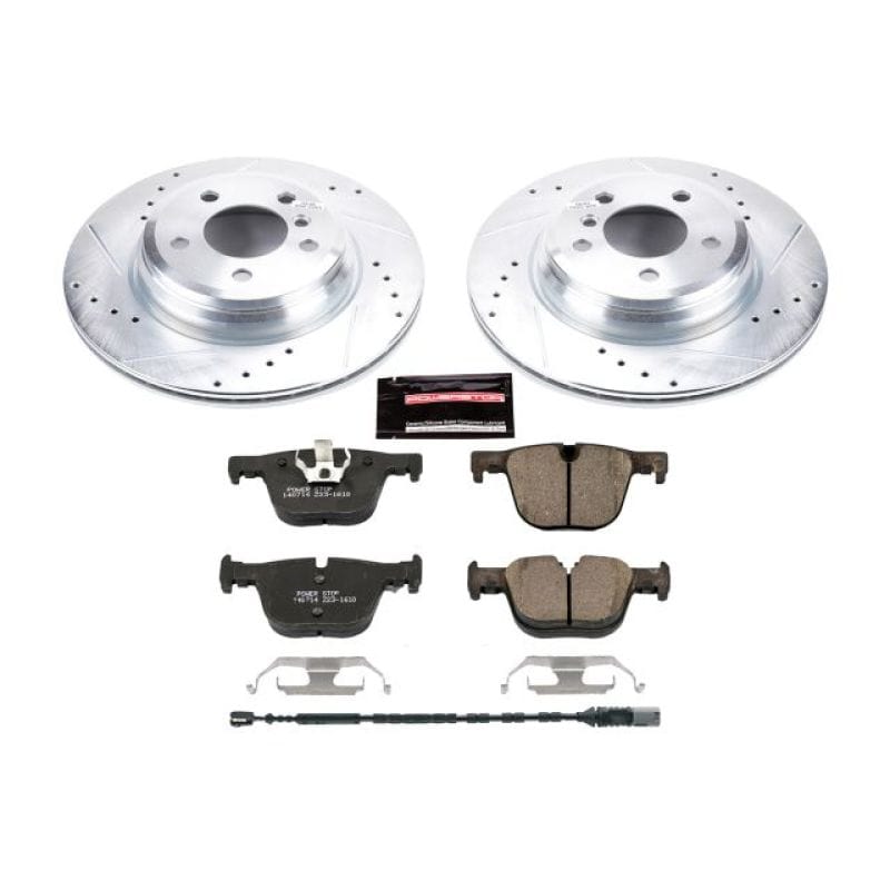 Kies-Motorsports PowerStop Power Stop 15-16 BMW 328i xDrive Rear Z23 Evolution Sport Brake Kit