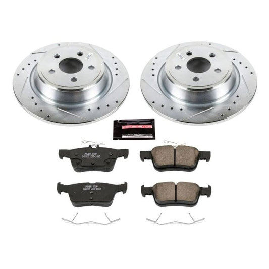 Kies-Motorsports PowerStop Power Stop 15-19 Ford Edge Rear Z23 Evolution Sport Brake Kit