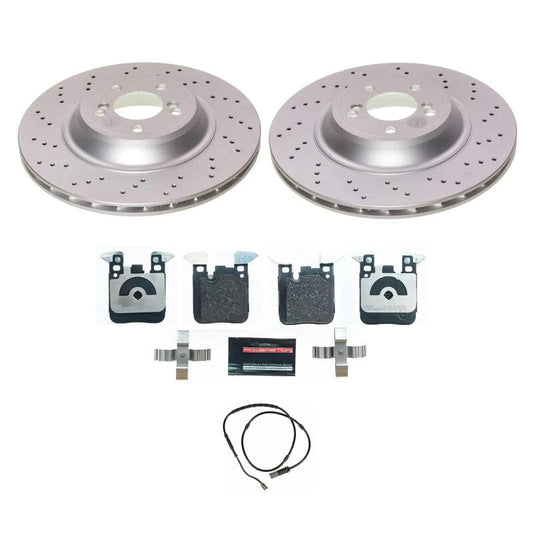 Kies-Motorsports PowerStop Power Stop 16-18 BMW M2 Rear Eurostop Brake Kit